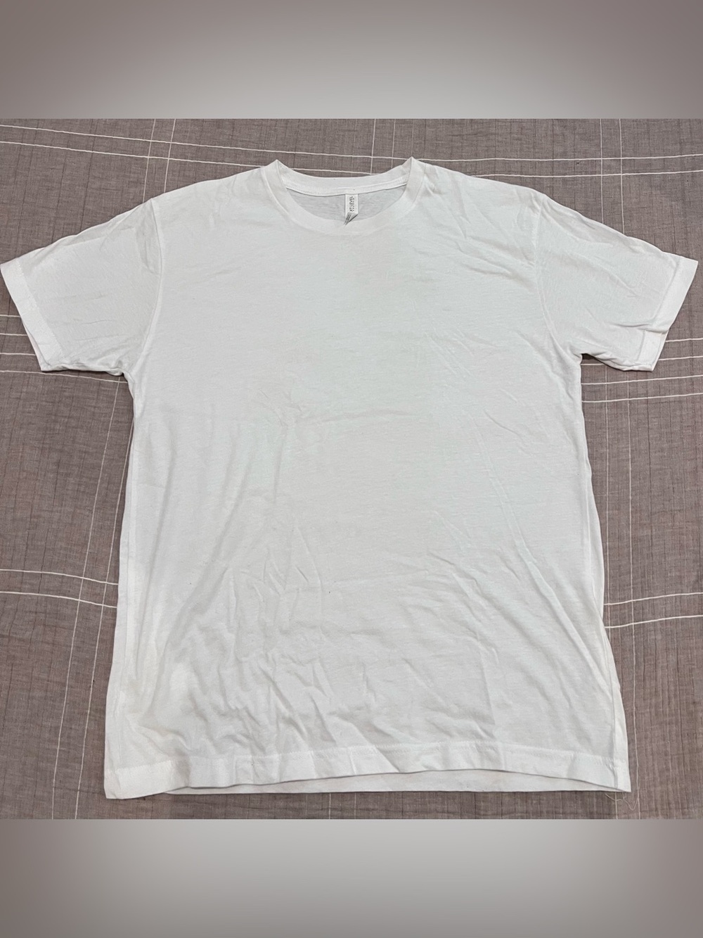 Next Level Apparel White Short Sleeve Crew Tee